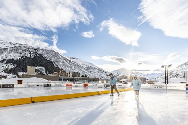 Eislaufen in Andermatt